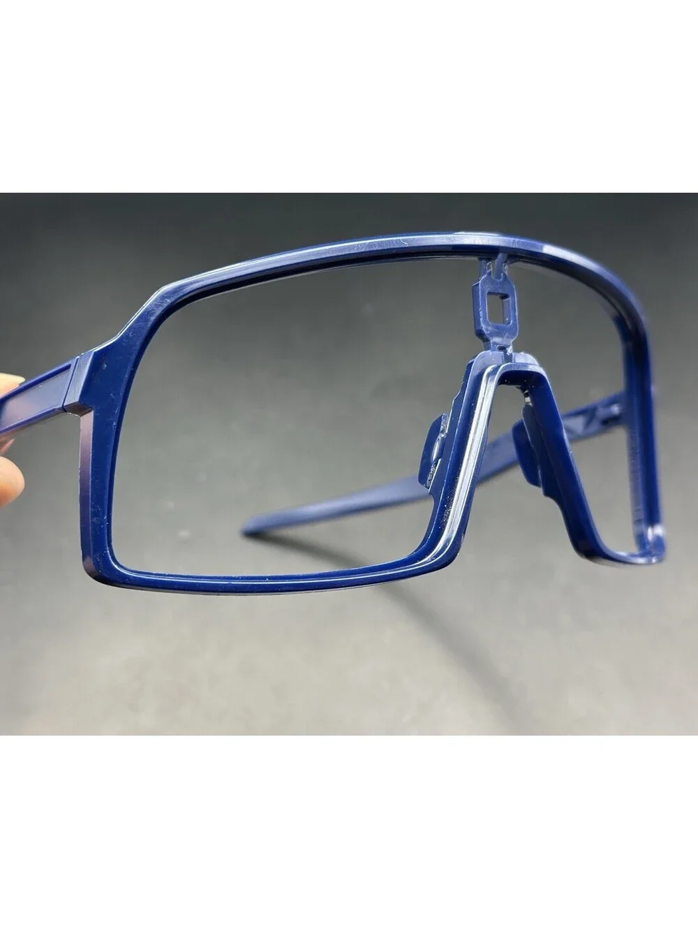 Oakley Sutro Polished/Matte Navy Frame (No Icons)